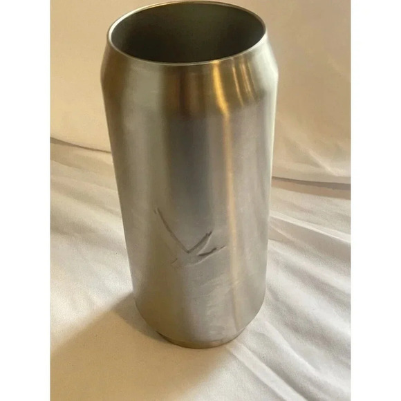 Grey Goose Vodka Stainless Steel Tumbler Drink Can Missing Lid - Picture 5 of 5